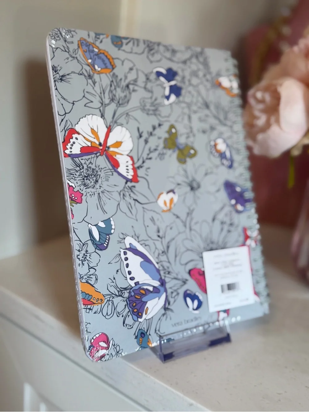 Vera Bradley multicolor butterfly 🦋 small spiral notebook journal 📓